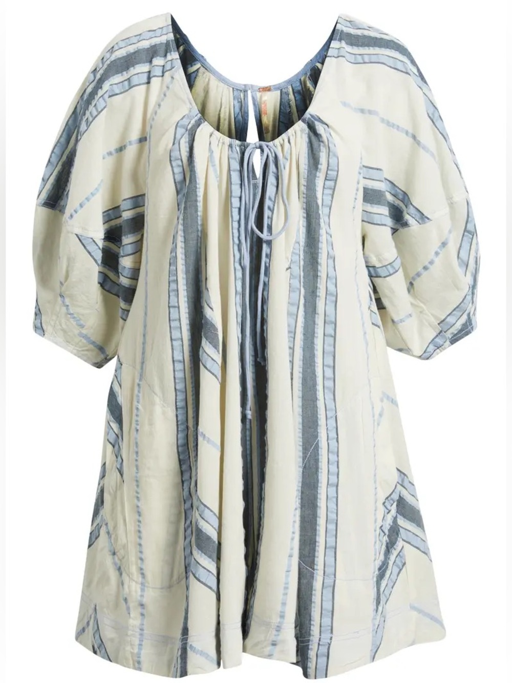 NWT Free People Bop Around Stripe Romper
Color: Seaside Stripe Ivory - Picture 5 of 12